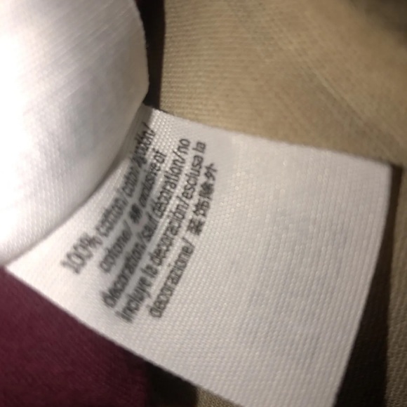 Pink Victoria secret maroon crop t shirt size L - Picture 3 of 5